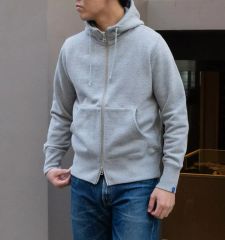 ザリアルマッコイズ 10oz 吊り編み ZIP PARKA GRAY (XL) - メルカリ