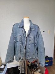 CLOSED DENIM デニムジャケット ショート丈 ririジップ - メルカリ