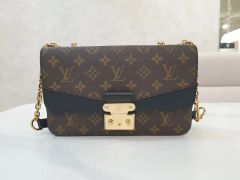 極美品 ルイヴィトン ヴィクトワール モノグラム ブルーマリーヌ 