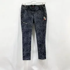 PEARLY GATES パーリーゲイツ 正規品 レディースゴルフ 起毛パンツ 27-28 ジーンズ センスのサムネイル