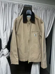 Carhartt WIP デトロイト ジャケット HAMILTON ハミルトン ブラウン タバコ 出品のサムネイル