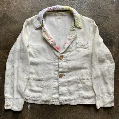 (S) KAPITAL キャピタル パッチワーク リネン ジャケットのサムネイル