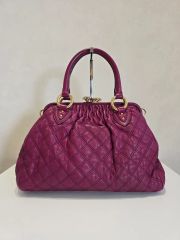 FENDI フェンディ オートクチュール小型ハンド バッグ サーモンピンク 