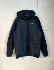 XL NIKE スウッシュ エア 軽量 フードジップアップ ブラック