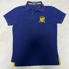 POLO ポロ ラルフローレン ラグビーシャツ ピケTシャツ M