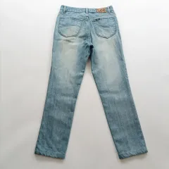 Lee リー デニムパンツ サイズ28 ライトブルー ウォッシュ ヴィンテージ レディース A9963