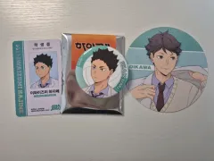 限定ハイキュー青葉城西岩泉学生証缶バッジ及川特典