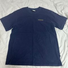 a machine ネイビー 刺繍ロゴ Tシャツ a machine ネイビー 刺繍ロゴ Tシャツ - メルカリ