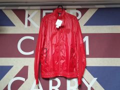 あ*ど様 MASU DANCING ANORAK(RED) スタッズ フリル - メルカリ