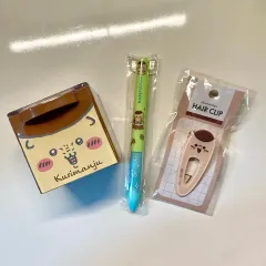 未開封/まとめ くりまんじゅう セット（収ボックス/ ファン/ ヘアクリップ）