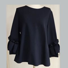 近年✨美品 ネミカ ボリュームフリルスリーブブラウス プルオーバー 