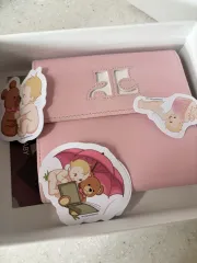 クレージュ 財布 いちごミルク カラー courreges