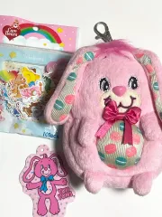 まとめ) ヤムヤムズ マカロン うさぎ ポーチ & ケアベア ステッカー 古典 방꾸템