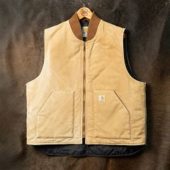 Carhartt ダックベスト ブラウン 3XL カーハート ワークベスト - メルカリ