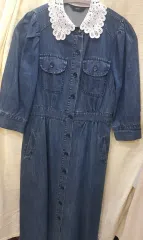 SATIN レイース カラONE PIECE