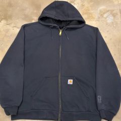 Carhartt アクティブジャケット ネイビー フェード 100632 - メルカリ