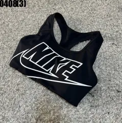 ナイキ ブラック スポーツブラ トップスm 0408