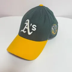 MLB オークランド・アスレチックス バイカラー ウール 帽子