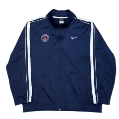 XL NIKE パリ・サンジェルマン 白ライン ネイビー トラックジャージ