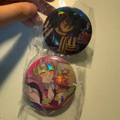 鬼滅の刃 キャラクターバッジ 伊黒 小芭内 & 甘露寺 蜜璃 まとめ