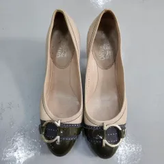 5 FERRAGAMO フェラガモ キットン ヒール パンプス 0408Y