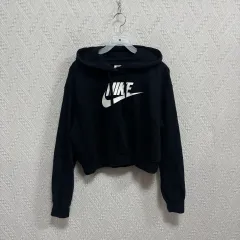 ナイキ クロップド グラフィック フーデッド Tシャツ