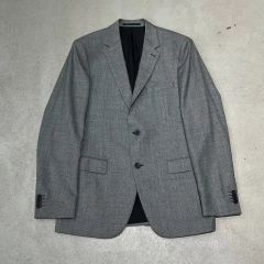 極美品 L LARDINI テーラードジャケット グレー メンズ イタリア製