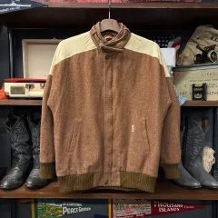 80s マルボロ レジャーウェア ヴァレンティノ 生産 ぼかし ウール ブルゾン N1144のサムネイル