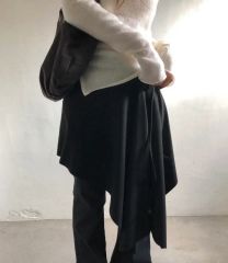 Plage Silk mix lace ストール 黒 新品未使用 - メルカリ