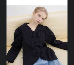 HEVE Prima Peplum JK navy 38サイズ - メルカリ