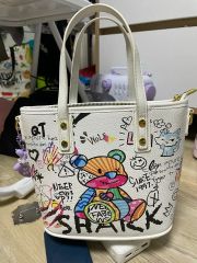 JE CROIS SOI キューブバッグ ペイントハンドバッグ カラフル 新品 