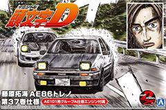 青島文化教材社 頭文字D06 1/24藤原拓海AE86ﾄﾚﾉ 第37巻仕様 05961 スケールプラモデル