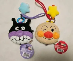 アンパンマン バイキンマン コインケース ポーチ ぬいぐるみ キーホルダー