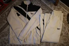 Reebok リーボック クラシック バッグ トラックジャージ パンツ セットアップ 白