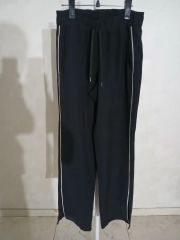 ルルレモン パンツ 無地 L ベージュ ストレッチ テーパード 普段着 