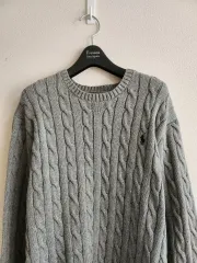 ポロラルフローレン ケーブルニット (XL