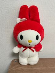TS98 希少 ハローキティ エルモ コラボ ぬいぐるみ セサミストリート