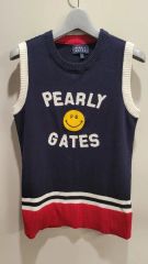 PEARLY GATES ニットベスト Vネック - メルカリ