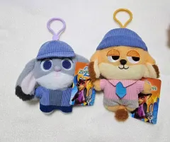ズートピア2 グッズ ニック ジュディ ぬいぐるみ キーホルダー