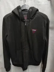 GUESS フリース 起毛 フードジップアップ XL