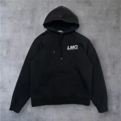 LMC エルエムシー ブラック ロゴ 刺繍 フーディ Mのサムネイル