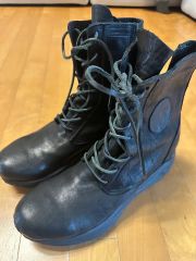 あおば着用 DIESEL ブーツ メタリックグレー シルバー あおば君着用 41