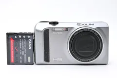 【中古】Casio カシオ HIGH SPEED EXILIM EX-ZR400 シルバー コンパクトデジタルカメラ Casio Exilim EX-ZR400 ZR400 digital camera W. 12.5x Zoom Lens