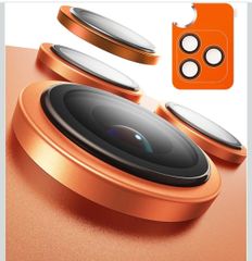 TORRAS For iPhone 17 Pro / 17 Pro Max용 카메라 보호 [촬영도 디자인 그대로·흐리지 않는다] 렌즈 커버 안티글레어 노출 오버 방지 흑연취 1세트 카메라 커버 고즈믹 오렌지 ZeroLens