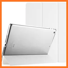 [신제품] ProCase 아이패드 9.7" (구형) 케이스 스마트 울트라 슬림 스탠드 폴리오 보호 케이스 반투명 프로스티드 백 커버 호환 모델: 아이패드 9.7인치 6세대 2018/ 5세대 2017 - 화이트