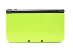 【極美品・IPS液晶・完動品】New Nintendo ニンテンドー3DS LL ライム×ブラック 上下IPS液晶 任天堂 レトロゲーム好きにもおすすめ