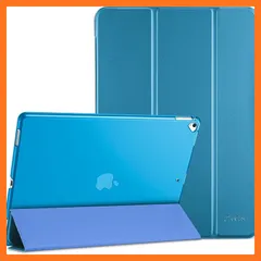 [신제품] ProCase 아이패드 프로 12.9인치 케이스 2세대 (2017) /1세대 (2015) 스마트 울트라 슬림 경량 스탠드 보호 케이스 반투명 프로스티드 백 커버 적용 모델: 아이패드 프로 12.9인치 2세대 2017/1