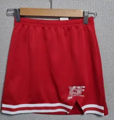 キッズ) 140) Champion レッド スカート