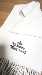 (新品) VIVIENNE WESTWOOD ヴィヴィアン・ウエストウッド 白 マフラー