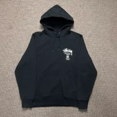 STUSSY WORLD TOUR フーディ ブラック XS